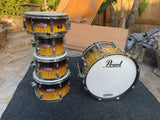 Pearl E pro Tru Trac 5pc Drum Set kit Pad Set w/ Electronic heads