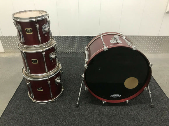 Yamaha Stage Custom 4pc Drum Set kit 22x16,10x9,12x10,14x12 !!