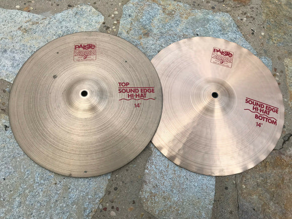 Paiste 2002 Sound Edge Hi-Hats 14 in