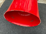 Vintage North Drum Red 22" Bass Drum - RED - Missing Spikes