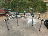 Hart Dynamics Electronic Drum Rack with arms and cymbal booms