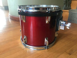 Tama Superstar CAR CANDY APPLE RED  1980's 12x11  Tom Drum