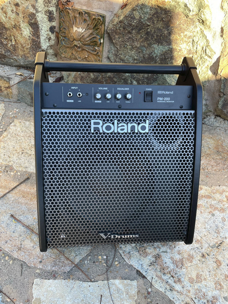 Roland pm 200 v drum speaker system blakes drum shop