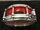 Pearl Crystal Beat 14 x 5 Ruby Red Snare Drum - Excellent