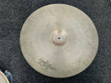 Vintage Zildjian hollow logo 22" Ride Cymbal 3158 Grams