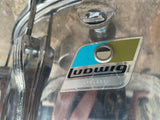 1970s Ludwig 12x15 Marching Snare Drum Chrome Over Steel - FOR PARTS