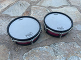 TWO Roland PD-100 RED 12" Mesh Head V Drum PD120