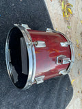 Tama Superstar Cherry 1980's 12 x 11 Tom Drum