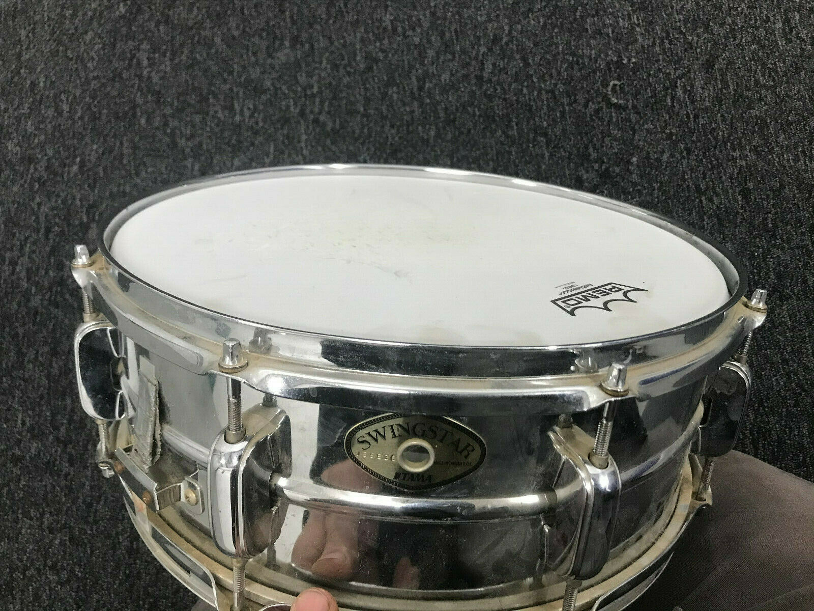 TAMA SWINGSTAR スネアドラム　14 インチ Tama Swingstar 14 x 5.5 Chrome Snare Drum – Blakes Drum Shop