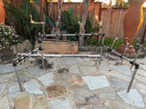 HUGE 3 Sided Gibraltar Straight Drum Rack with Cymbal Arms