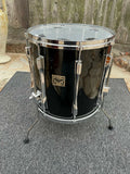 Tama Artstar Cordia 80's Black 16x16 Floor Tom Drum