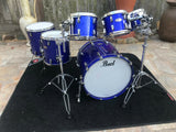 Pearl Reference Rhythm Blue 6pc Drum Set kit
