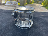 Pearl Crystal Beat Mounted Tom - 8x7 inch - Ultra Clear