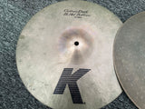 Zildjian 14" K Custom Dark Hi Hats hihat Cymbals