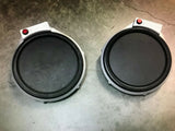 TWO Yamaha DTXTREME IIs TP100 TP-100 10 Inch 3-Zone Electronic Drum Pad