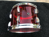 Pearl Crystal Beat Acrylic Tom 12x8 Ruby Red