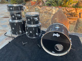 PDP Concept Maple Carbon Fiber 6pc Drum Set kit - 10x8,12x9,14x12,16x14,14x5.5
