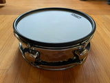 Hart Dynamics Hammered Chrome V Drum 12" Snare / Tom - EXCELLENT