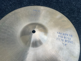 Paiste formula 602 Blue Label medium 14" hihat hi hat Cymbals -Top Crack Repair