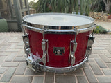 Vintage Tama Superstar 14X8 Snare Drum Cherry Wine Finish - Excellent