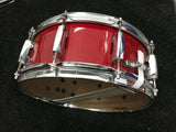 Pearl Masters Custom Maple 14 x 5.5 Snare Drum Red