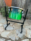 Tama Starclassic Bubing Green Fade 20" Gong Drum With Stand - Excellent