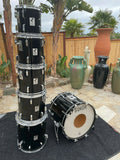 Sonor Phonic Black 6pc Drum Set kit