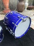 Pearl Reference Rhythm Blue 6pc Drum Set kit