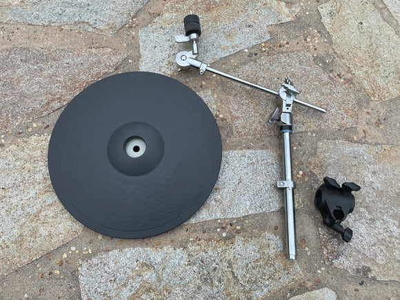 YAMAHA DTXTREME IIS PCY150S 3 ZONE RIDE CYMBAL pcy-150s w/ YAMAHA BOOM!!