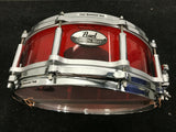 Pearl Crystal Beat 14 x 5 Ruby Red Snare Drum - Excellent