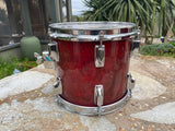 Tama Superstar Cherry 10x9 Cherry Tom Drum 80's