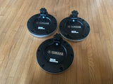 THREE Yamaha XP80 Triple-Trigger 8" Electronc Drum Pad