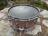DW Solid Shell 14 x 6.5 Maple Snare Drum - Excellent -Champagne sparkle
