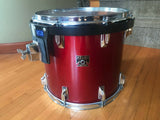 Tama Superstar CAR CANDY APPLE RED  1980's 14x13  Tom Drum