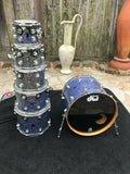 DW Collectors MEDITERRANEAN PEARL 6pc Drum Set kit!! Excellent!!