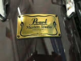 Pearl Masters Studio Birch 3pc Drum Set Kit RED WINE GLOSS LACQ