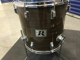 Vintage 1970's Rogers BIG R 4pc Drum Set Kit Shell Pack New Mahogany
