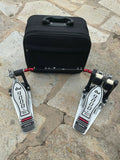 DW 9000 double bass pedal 9002 - Excellent with case