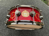 DW Collector's Series "Snakes and Arrows" Neil Peart Rush 6x14 Snare drum w/ TAG