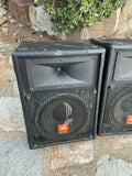 TWO PACK JBL MR902 12” Wedge Monitor Speakers