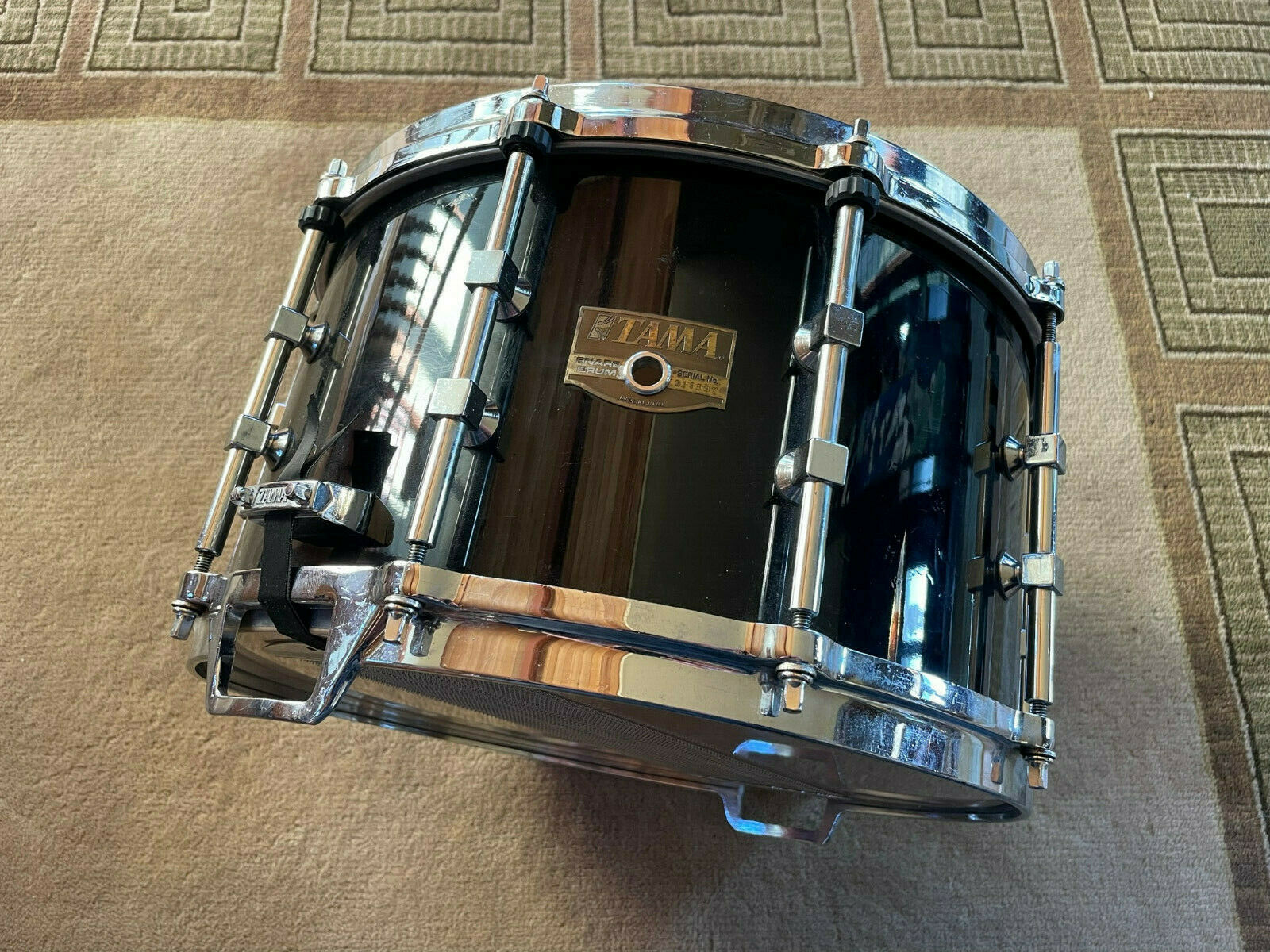 Tama Artwood Maple 14x8 Snare Drum Black owned by JASON