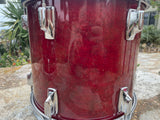 Tama Superstar Cherry 12x11 Cherry Tom Drum 80's