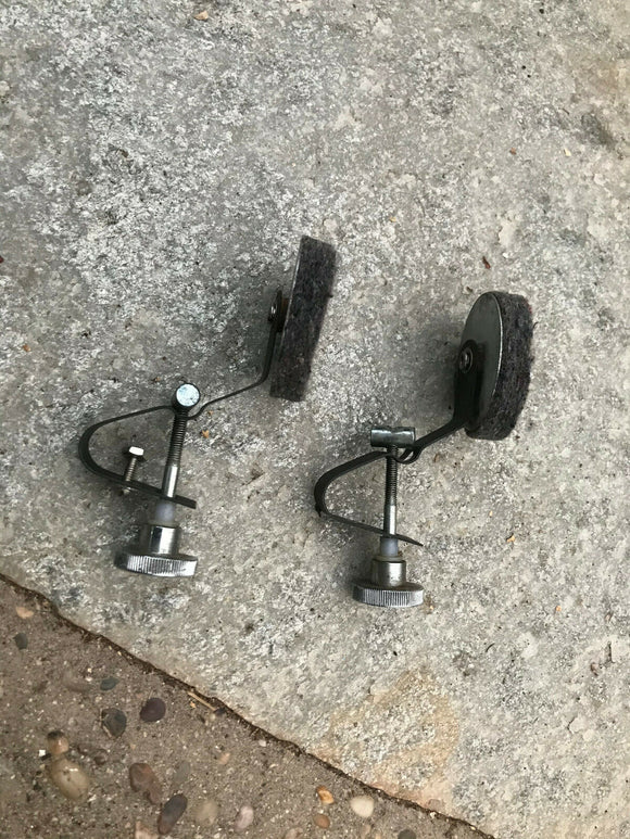 TWO Ludwig Vintage Mufflers Knobs