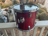 Tama Superstar Cherry 13x12 Cherry Tom Drum 80's