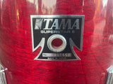 Tama Superstar Cherry 8x9 Cherry Tom Drum 80's