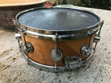 DW Collector's EXOTIC JAZZ Series 14x6.5 Snare Drum Maple/Gum Twisted Birch