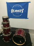 Tama Starclassic Maple EFX Red Silk 5pc Drum Set kit
