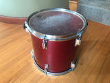 Tama Superstar CAR CANDY APPLE RED  1980's 13x12  Tom Drum