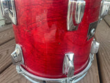 Tama Superstar Cherry 10x9 Cherry Tom Drum 80's