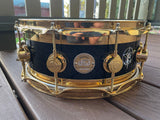 DW Collector's Series R30 "Starman" Neil Peart Rush 6x14 Edge Snare drum !!!